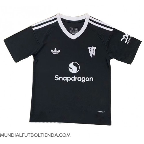 Camiseta Manchester United Portero Tercera Equipación Replica 2024-25 mangas cortas